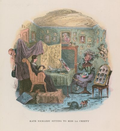 Illustration for Nicholas Nickleby by Hablot Knight Browne